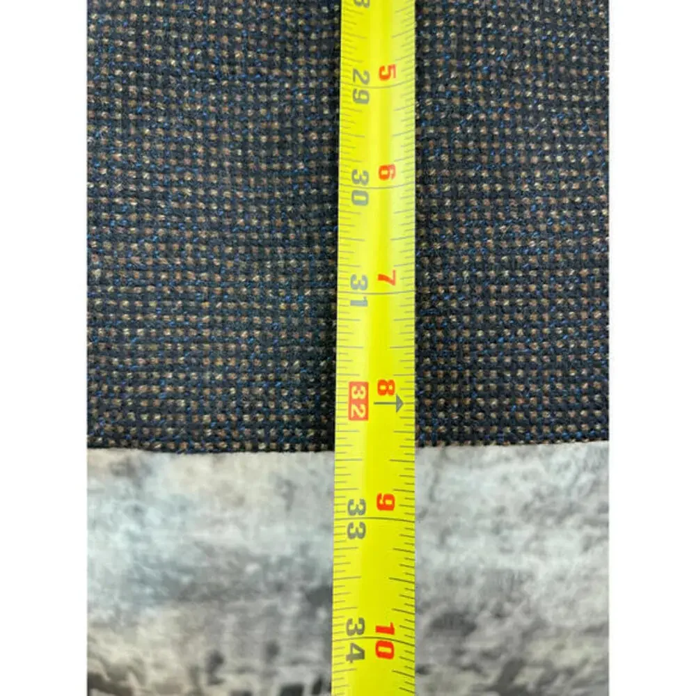 Joseph Feiss Gold Men 40L Wool Cashmere Tweed Birdseye Blazer Ivy‎ League Prep